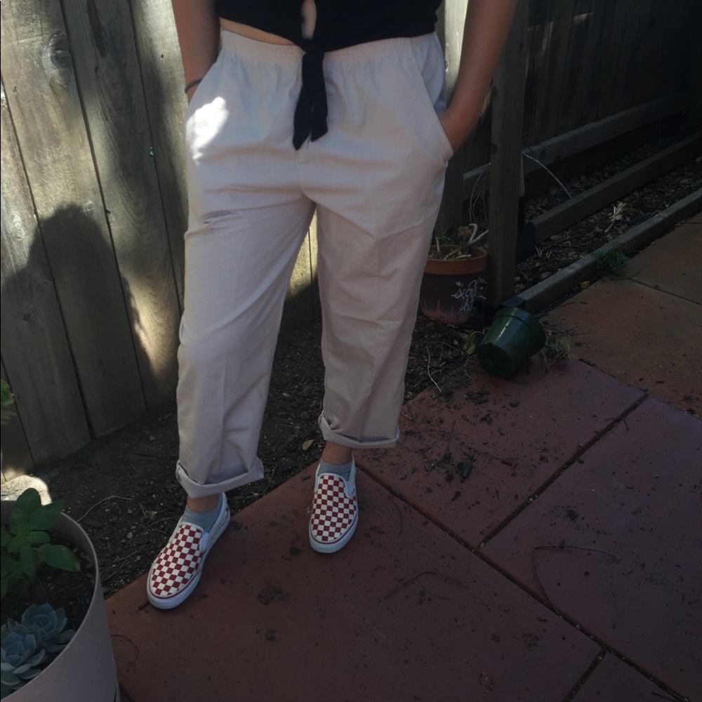 Beige Scrubs - Trousers